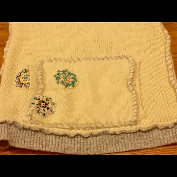 Free People 3/4 Sleeve Embroidered Sweater - Picture 5 of 7